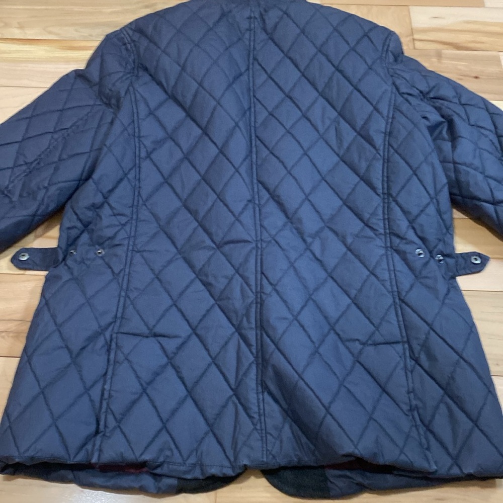 Hydrogen Quilted Jacket - Navy Chore Coat - Picture 10 of 17